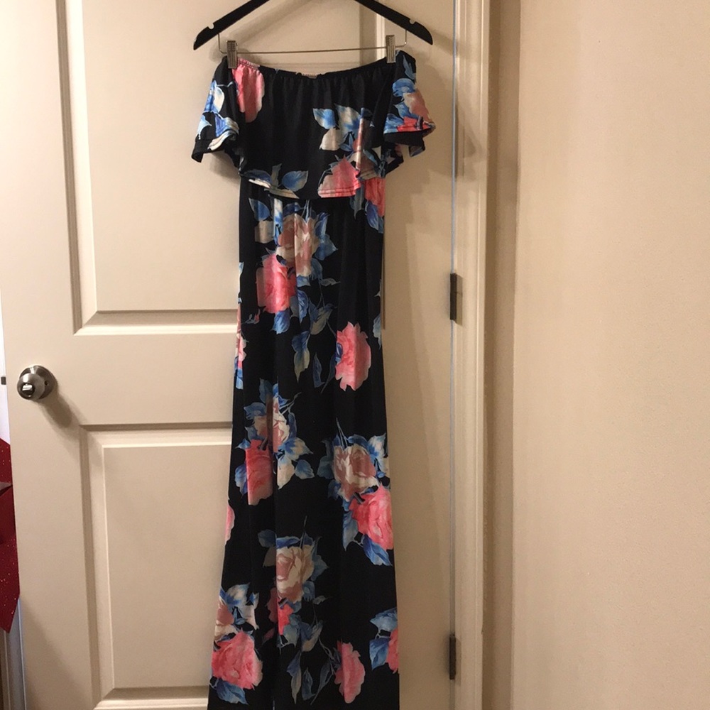 Floral maxi dress
